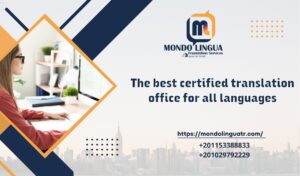 The best certified translation office for all languages